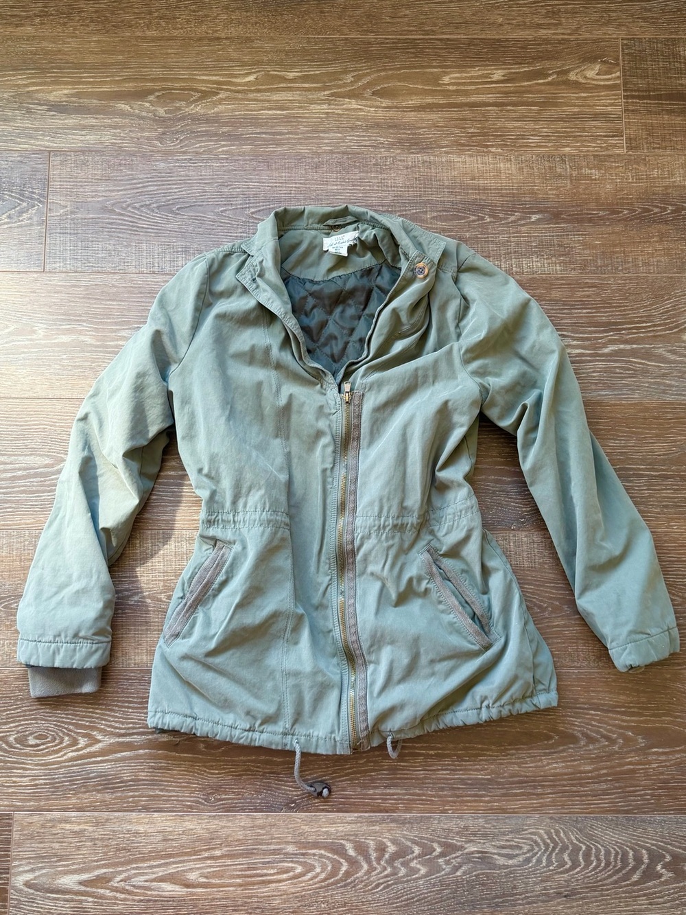 H&M Lightweight Olive Utility Jacket for Women’s